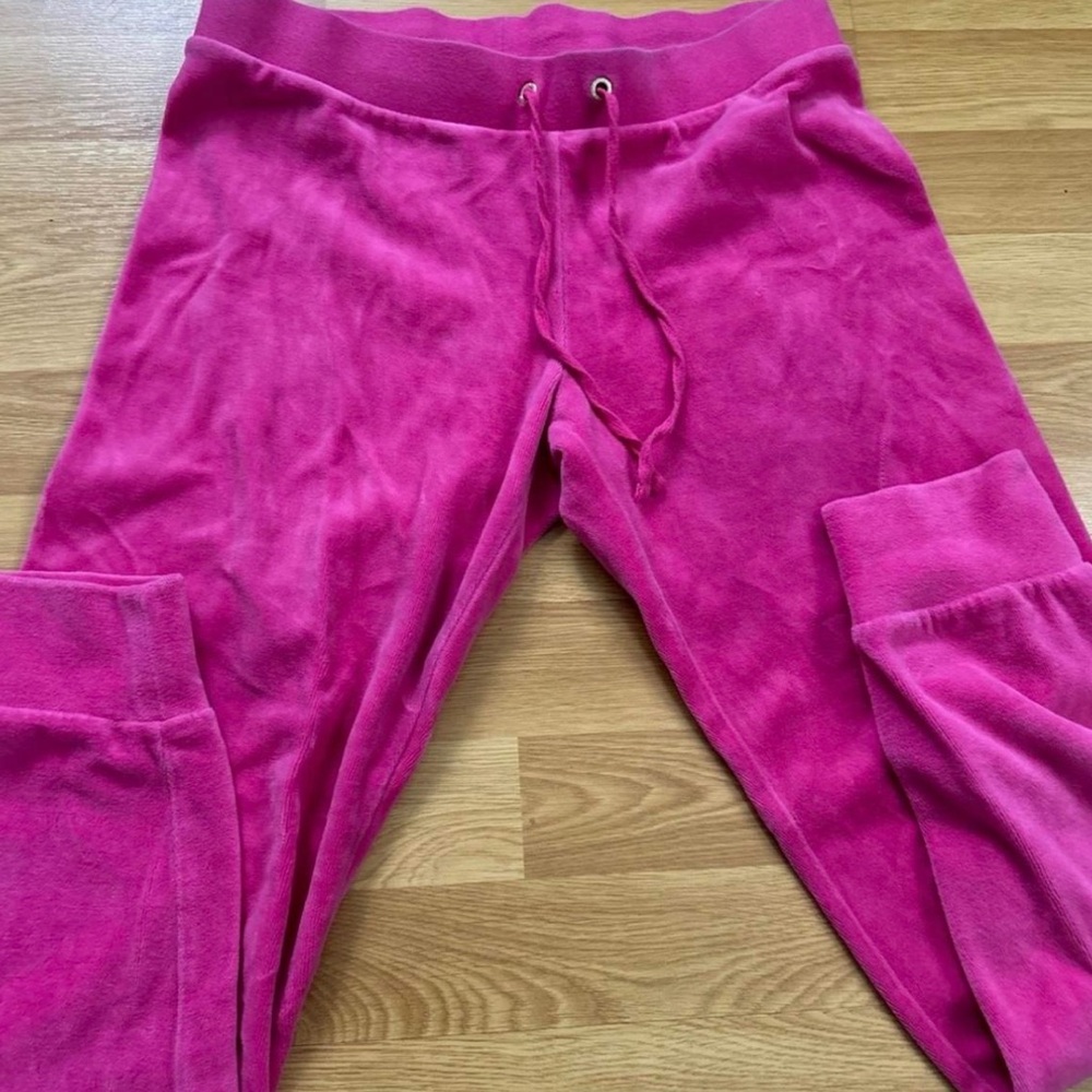 Juicy couture velour pink sweatpants